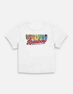 Rainbow Brite Power Womens Baby T-Shirt