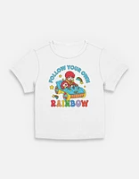 Rainbow Brite Follow Your Own Womens Baby T-Shirt