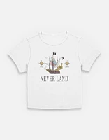Disney Tinker Bell Never Land Womens Baby T-Shirt