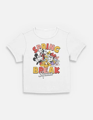 Disney Mickey Mouse Spring Break Squad Womens Baby T-Shirt
