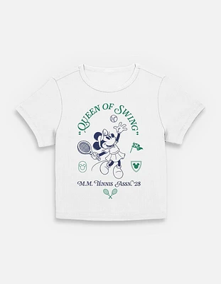 Disney Minnie Mouse Queen Of Swing Womens Baby T-Shirt