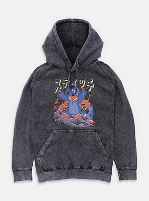 Disney Lilo & Stitch Kaiju Mineral Wash Hoodie BoxLunch Exclusive