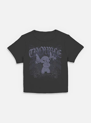 Disney Lilo & Stitch Total Trouble Womens Baby T-Shirt BoxLunch Exclusive