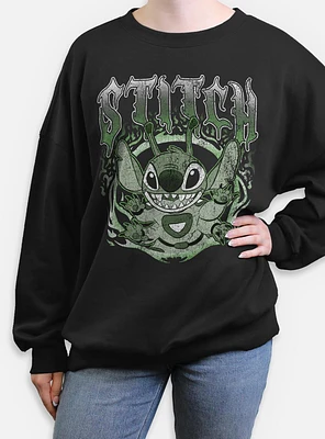 Disney Lilo & Stitch Experiment 626 Womens Oversized Sweatshirt BoxLunch Exclusive