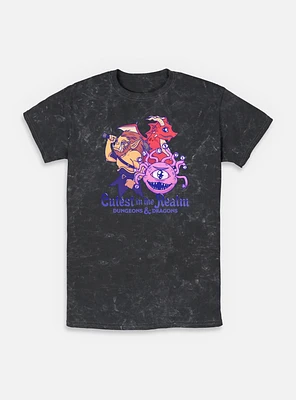 Dungeons & Dragons Cutest The Realm Mineral Wash T-Shirt