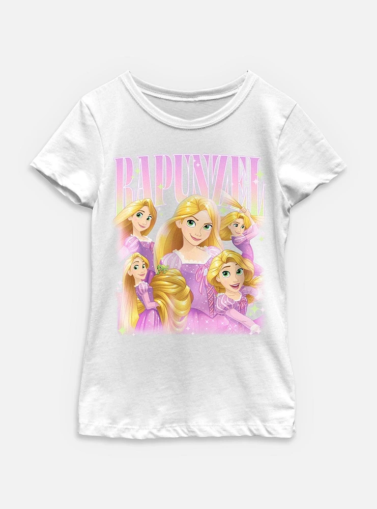 Disney Princesses Retro Rapunzel Youth Girls T-Shirt