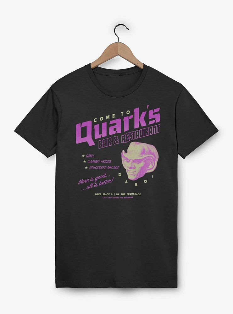 Star Trek Come To Quark's Bar Flyer T-Shirt