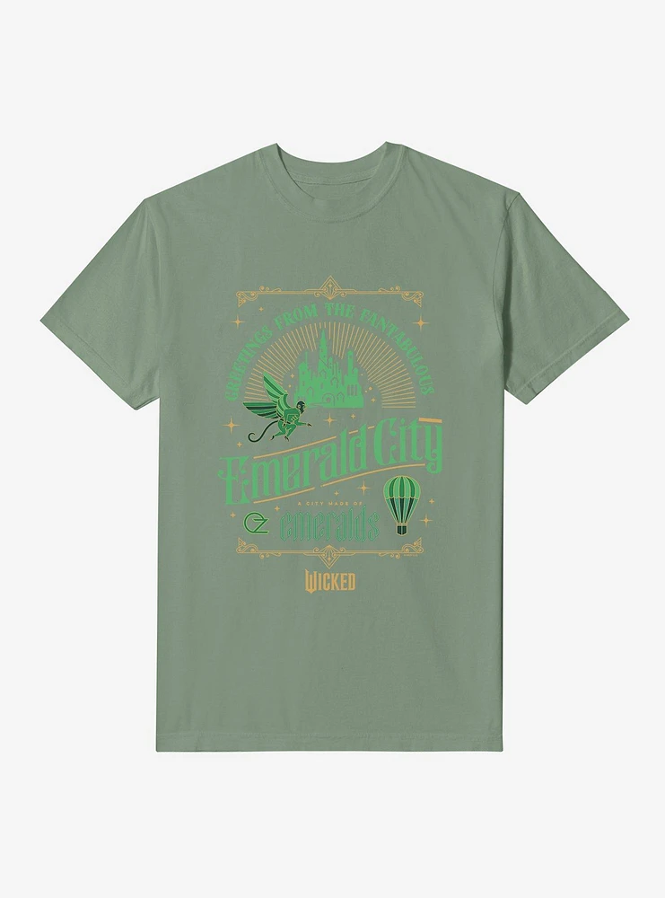 Wicked Emerald City Garment Dye T-Shirt