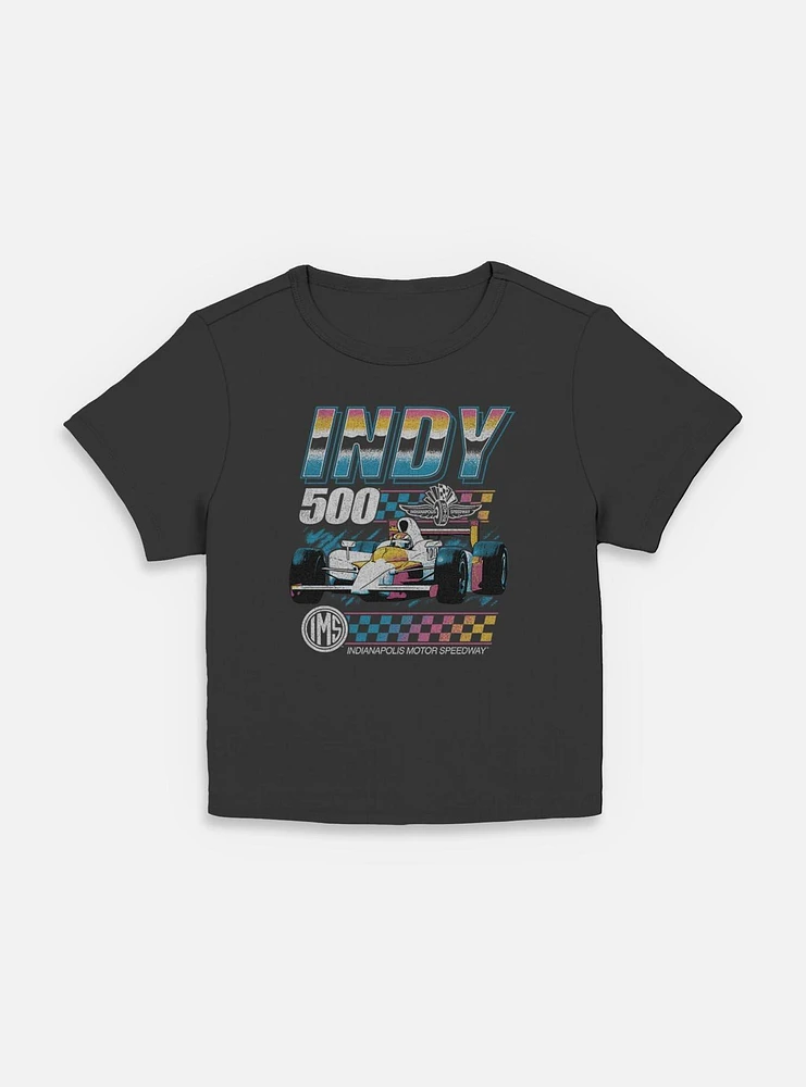 Indianapolis 500 Vintage Neon Women Baby T-Shirt
