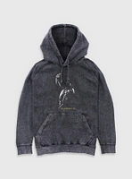 Marvel Thunderbolts* Bucky Barnes Winer Solider Shadows Mineral Wash Hoodie