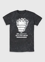 Marvel Thunderbolts* Bucky Barnes Winter Soldier Logo Mineral Wash T-Shirt