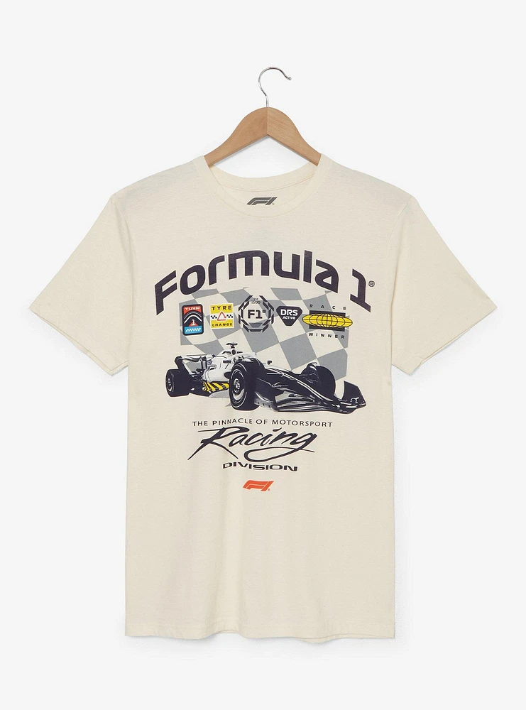 Formula 1 Racing Division Car T-Shirt