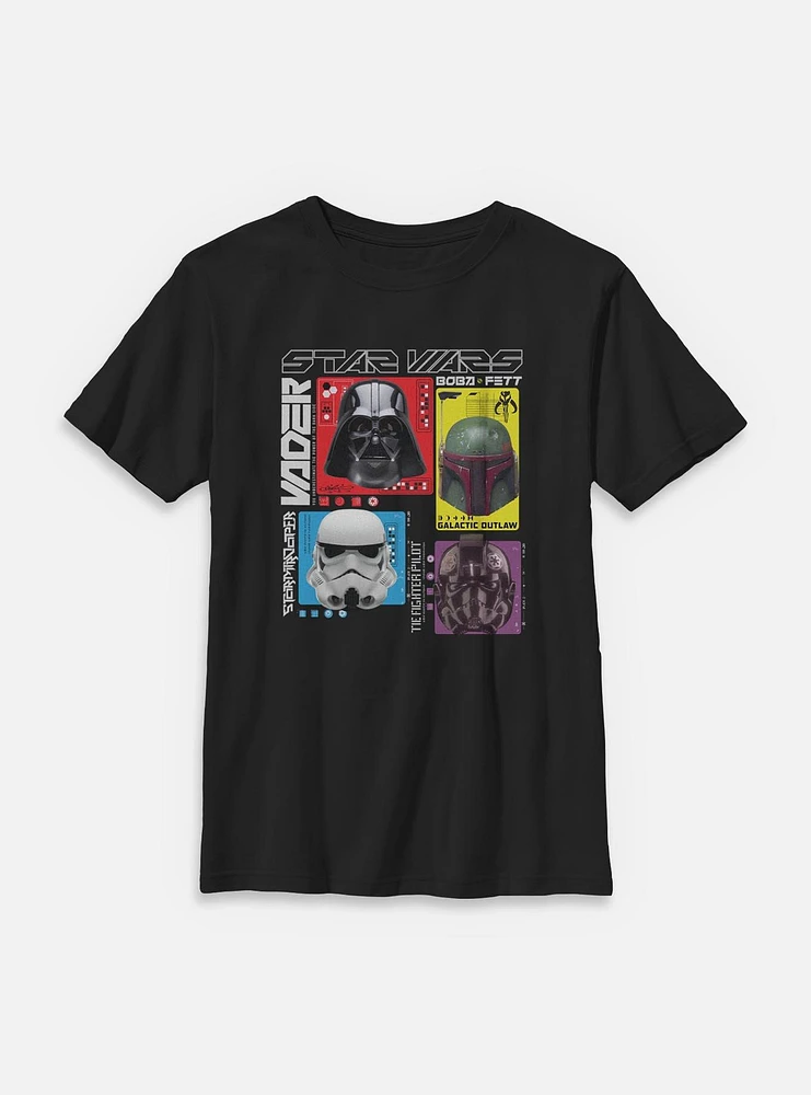 Star Wars Quatuor Casque Youth T-Shirt
