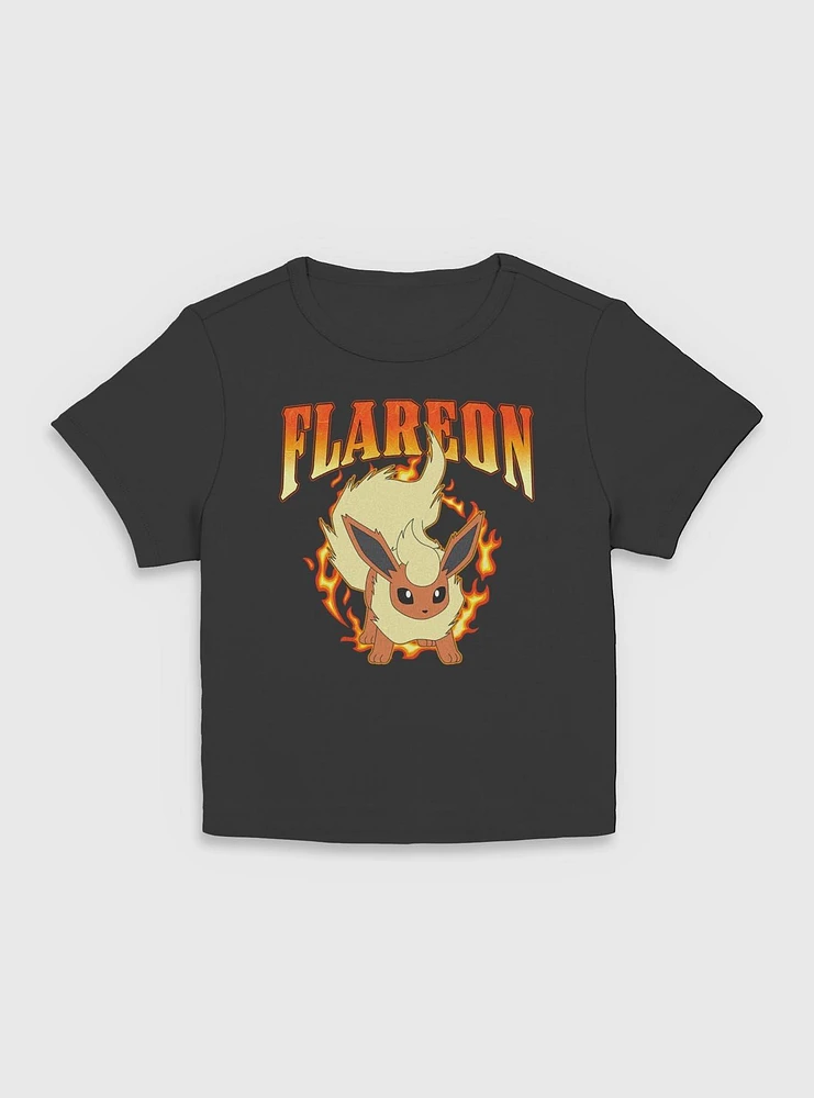 Pokemon Flareon Flame Wheel Women Baby T-Shirt