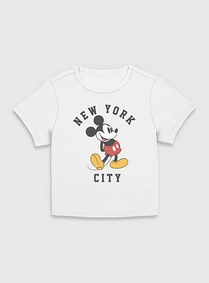 Disney Mickey Mouse Classic New York City Women Baby T-Shirt