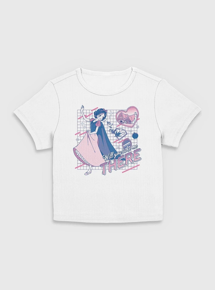 Disney Snow White And The Seven Dwarfs Will You Take Me There Anime Women Baby T-Shirt