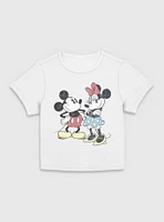 Disney Mickey Mouse And Minnie Retro Women Baby T-Shirt