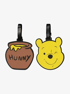 Disney Winnie The Pooh 2-Piece Luggage Tag Set