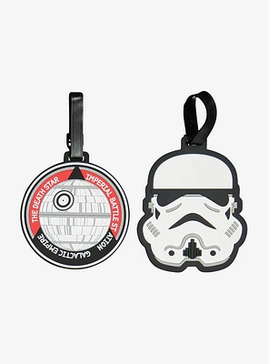 Star Wars Stormtrooper & Death Star 2-Piece Luggage Tag Set