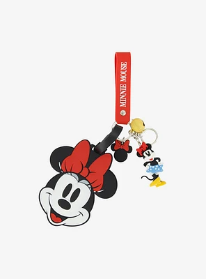 Disney Minnie Mouse Luggage Tag & Lanyard Set