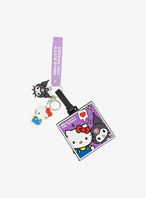 Sanrio Hello Kitty & Kuromi Luggage Tag & 3D Lanyard Set