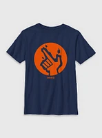 Marvel The Fantastic Four: First Steps Human Torch Icon Youth T-Shirt