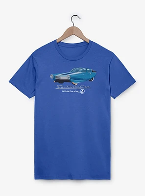 Marvel The Fantastic Four: First Steps Official Car Fantasticar T-Shirt
