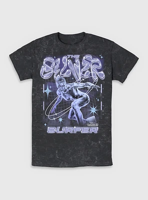 Marvel The Fantastic Four: First Steps Silver Surfer Mineral Wash T-Shirt BoxLunch Exclusive