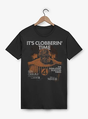 Marvel The Fantastic Four: First Steps Grunge Thing It's Clobberin' Time T-Shirt BoxLunch Exclusive