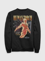 Marvel The Fantastic Four: First Steps Human Torch Future Foundation Sweatshirt BoxLunch Exclusive