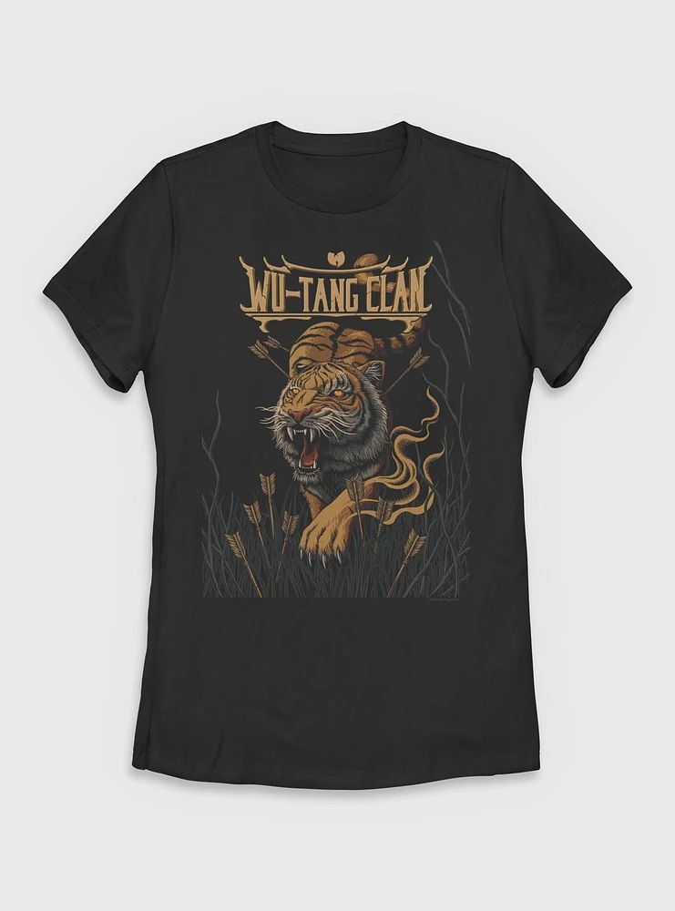 Wu-Tang Clan Tiger And Arrows Womens T-Shirt