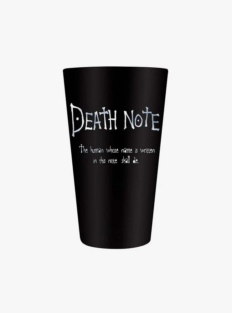 Death Note Drinking Glass