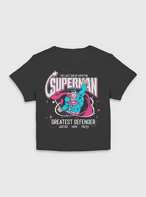DC Comics Superman Greatest Defender Girls Baby T-Shirt BoxLunch Exclusive