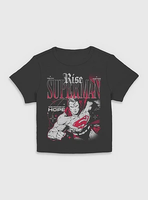 DC Comics Superman Rise Truth Justice Hope Girls Baby T-Shirt BoxLunch Exclusive