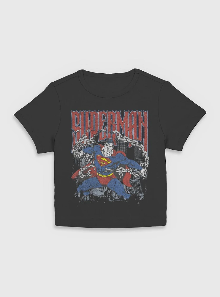 DC Comics Superman Unchained Girls Baby T-Shirt BoxLunch Exclusive