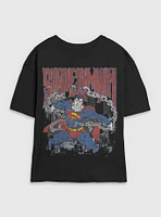 DC Comics Superman Unchained Girls Skimmer T-Shirt BoxLunch Exclusive