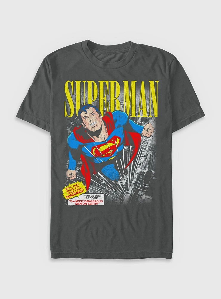 DC Comics Superman Vintage Garment Dye T-Shirt BoxLunch Exclusive