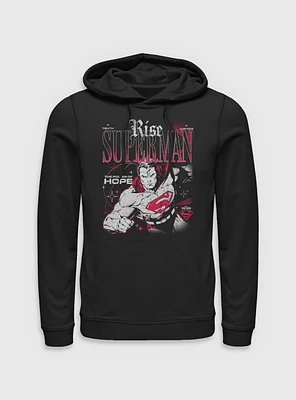 DC Comics Superman Rise Truth Justice Hope Hoodie BoxLunch Exclusive