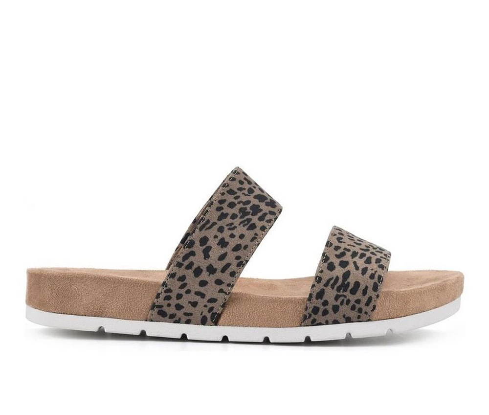 Women's Cliffs by White Mountain Tahlie Slide Sandals