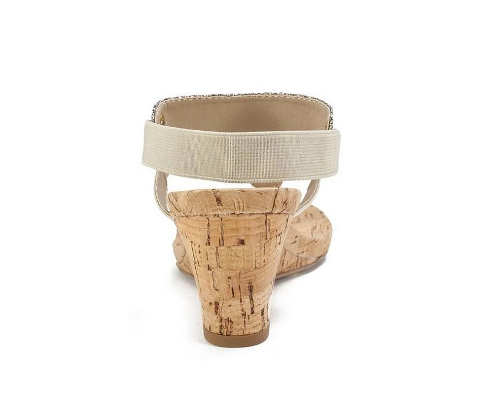 Women's White Mountain All Good Wedge Sandals