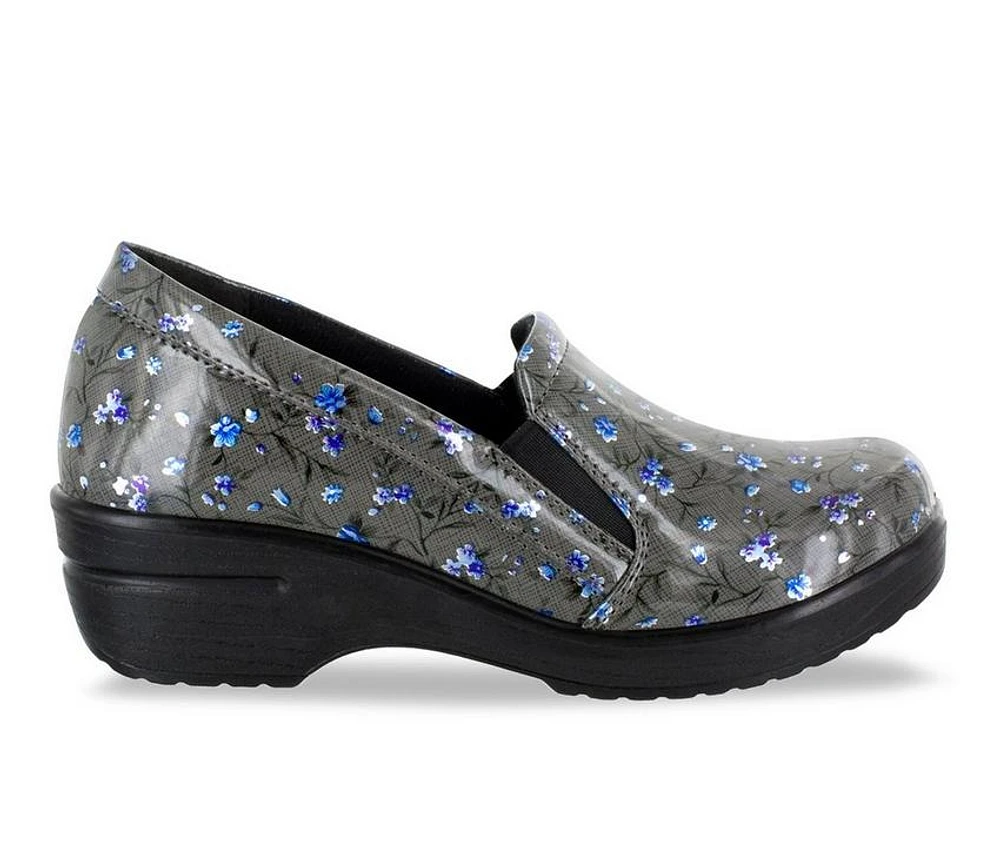Women's Easy Works by Street Leeza Floral Slip-Resistant Clogs