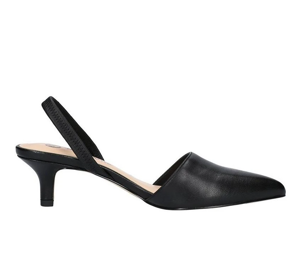 Women's Bella Vita Sarah Kitten Heel Sling Back Pumps
