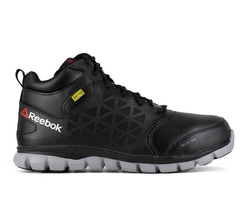 Men's REEBOK Work Sublite Cushion Leather Electrical Hazard Boots