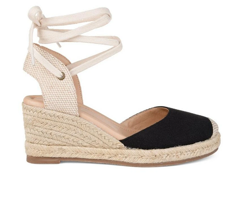 Women's Journee Collection Monte Espadrille Wedges