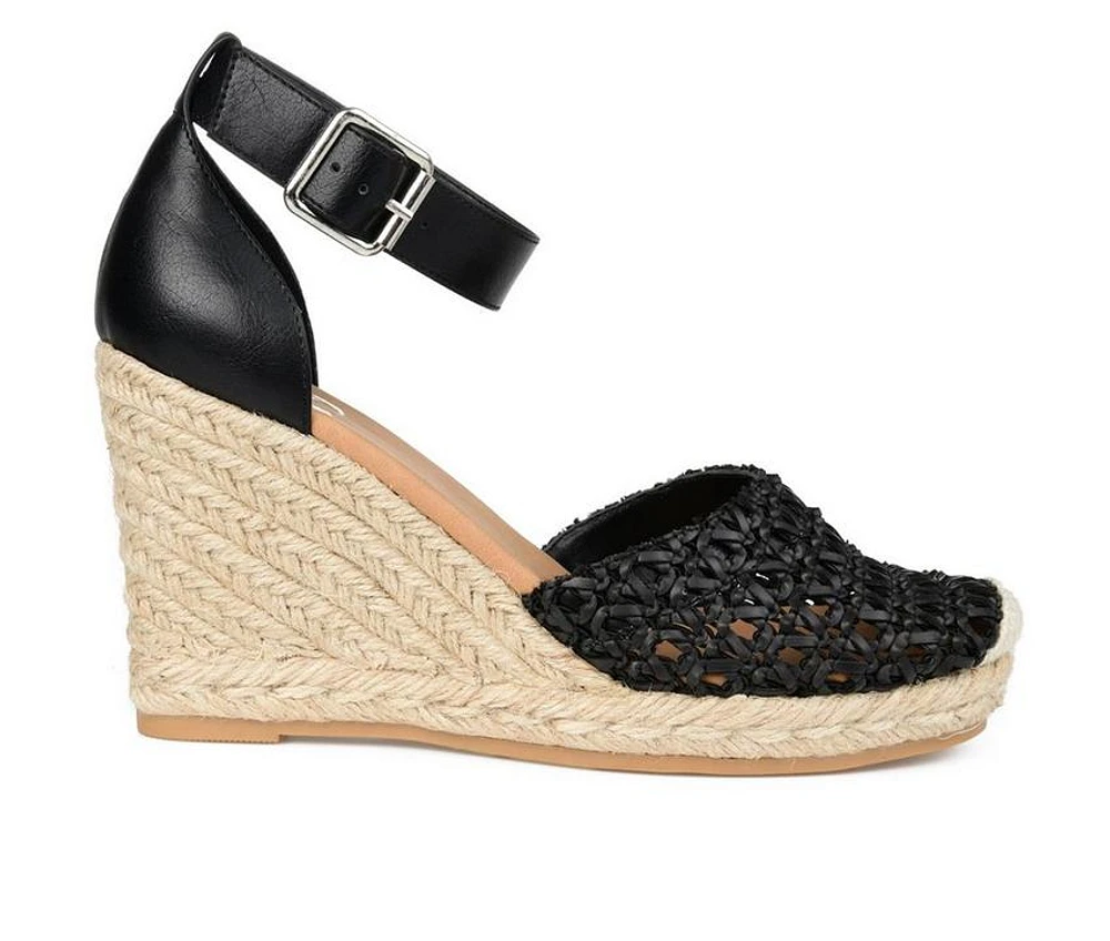 Women's Journee Collection Sierra Espadrille Wedges