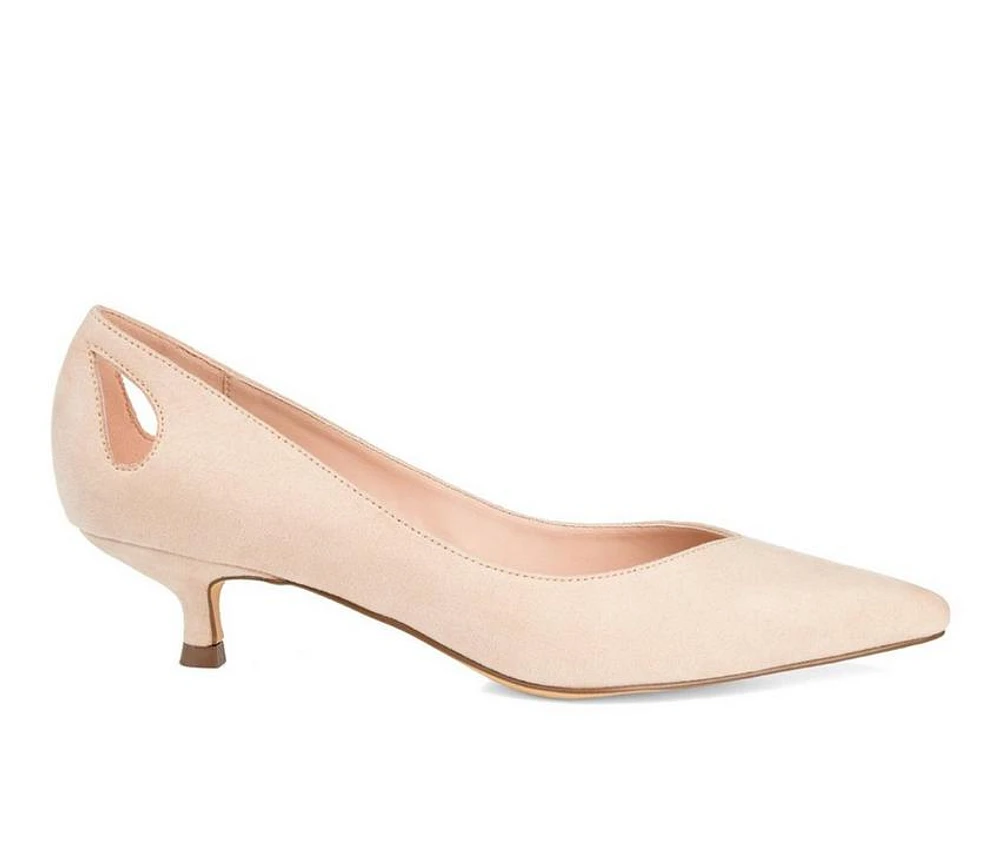 Women's Journee Collection Goldie Kitten Heel Pumps
