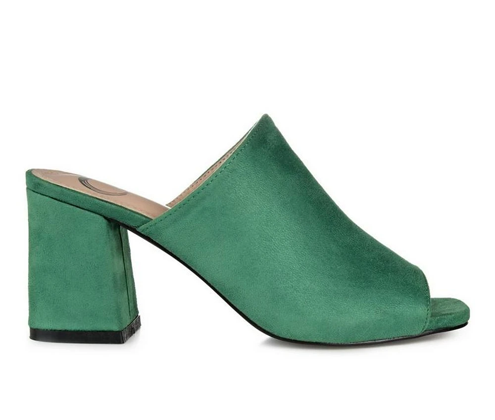 Women's Journee Collection Adelaide Block Heel Dress Sandals