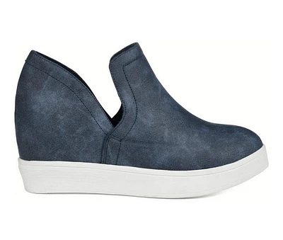 Women's Journee Collection Cardi Wedge Sneakers
