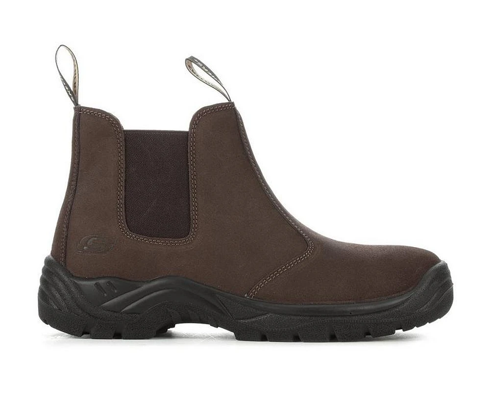 Men's Skechers Work 77537 Tapter Steel Toe Boots