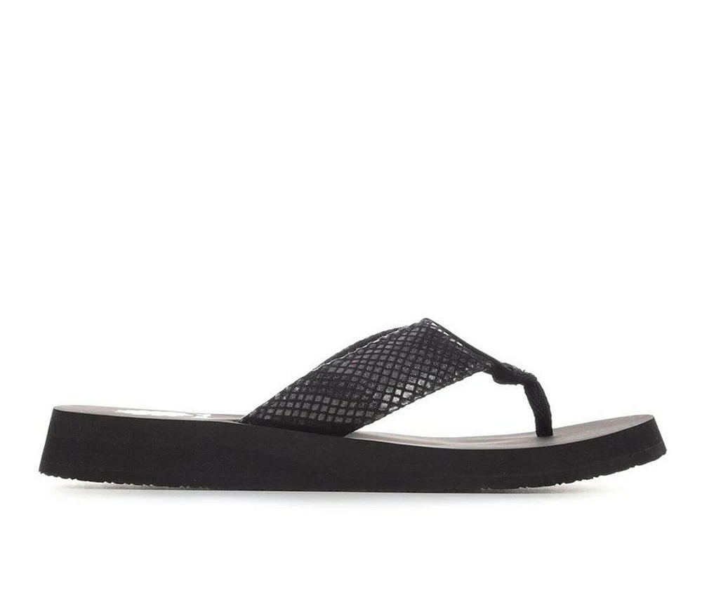 Women's Yellow Box Faya Flip-Flops